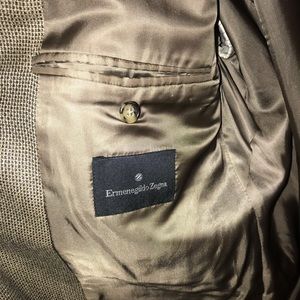 Silk and Wool Blazer! Ermenegildo Zegna